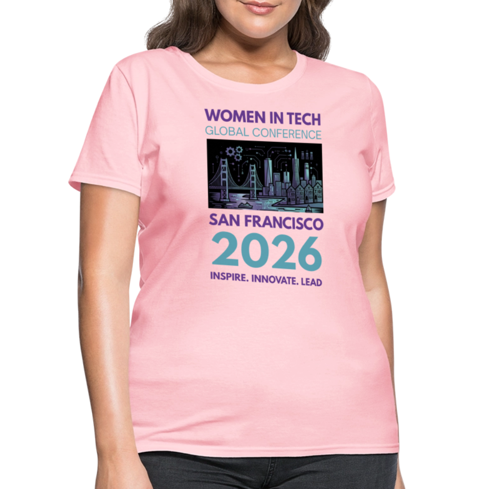 Women's T-Shirt - Women in Tech Global Conference Collection - pink