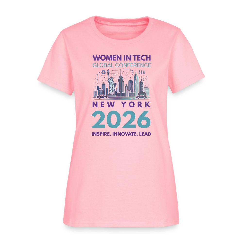 Women's T-Shirt - Women in Tech Global Conference Collection - pink