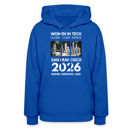 Women's Hoodie - Women in Tech Global Conference Collection - royal blue
