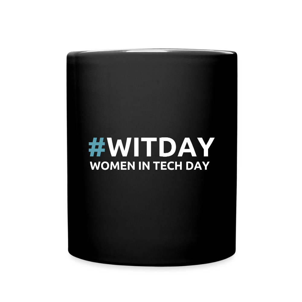 Full Color Mug #WITDAY - black