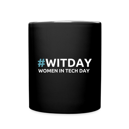 Full Color Mug #WITDAY - black