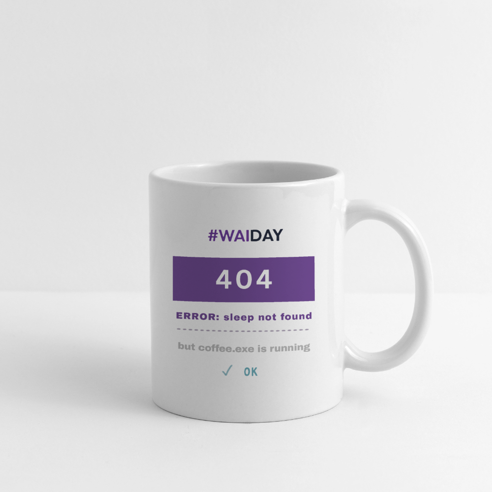 Coffee/Tea Mug - Women In AI Day Edition - white