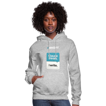 Women's Hoodie - Women In AI Day Edition - heather gray