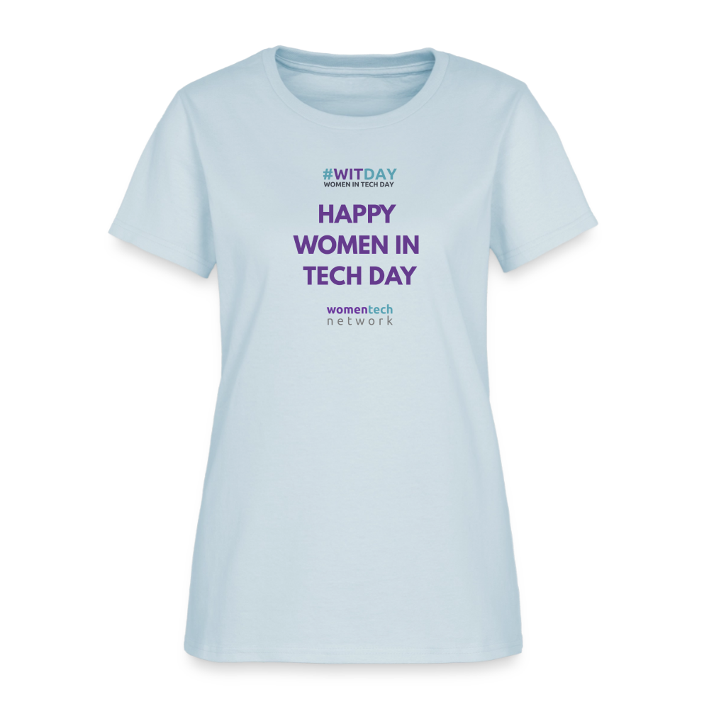 Women's Relaxed Fit T-Shirt - light blue