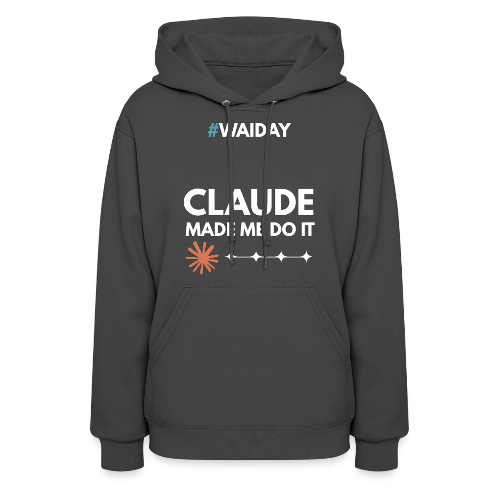 Women's Hoodie - Women In AI Day Edition - asphalt