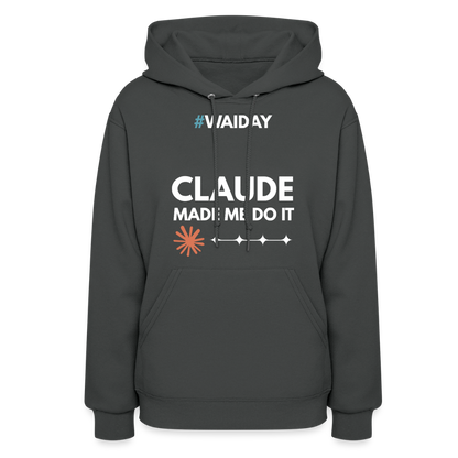 Women's Hoodie - Women In AI Day Edition - asphalt
