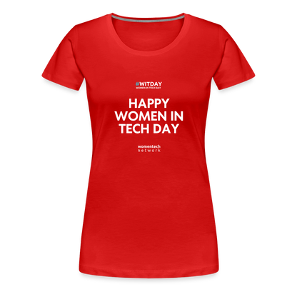 Women's Relaxed Fit T-Shirt - red