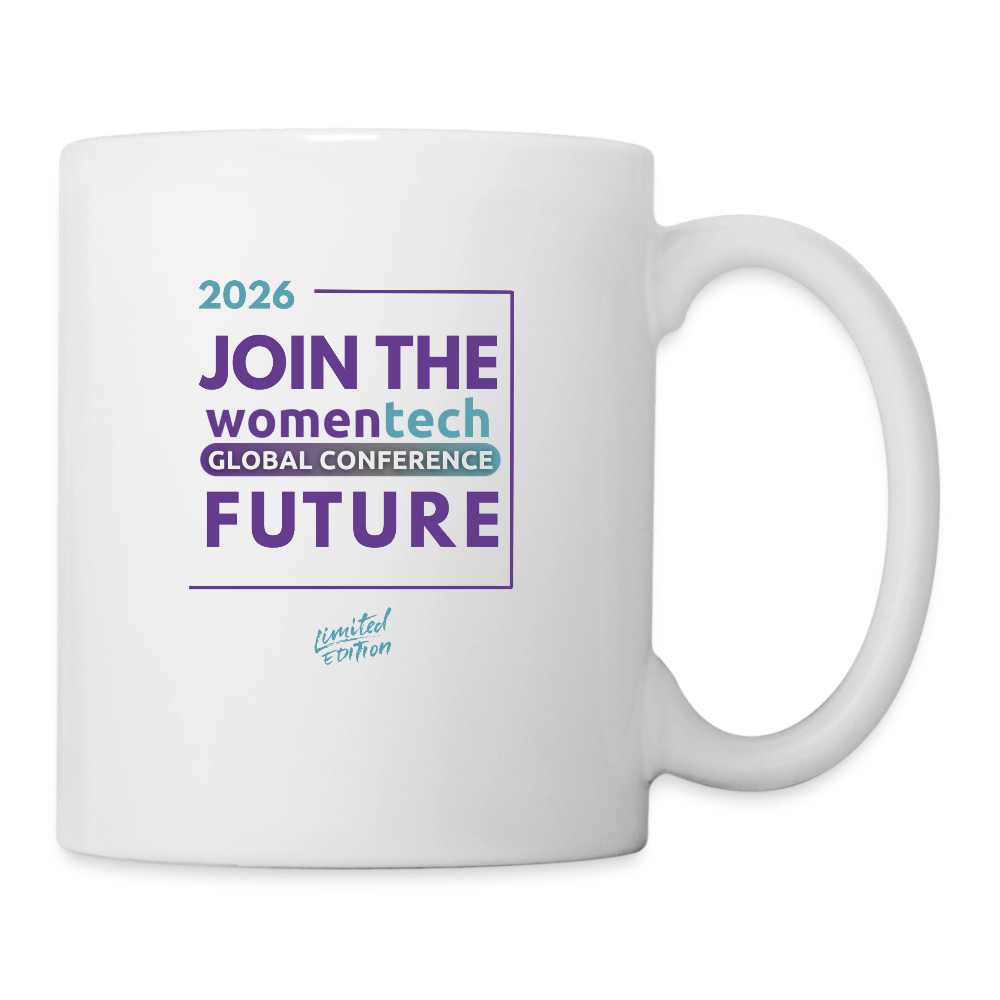 Coffee/Tea Mug - Women in Tech Global Conference Collection - white