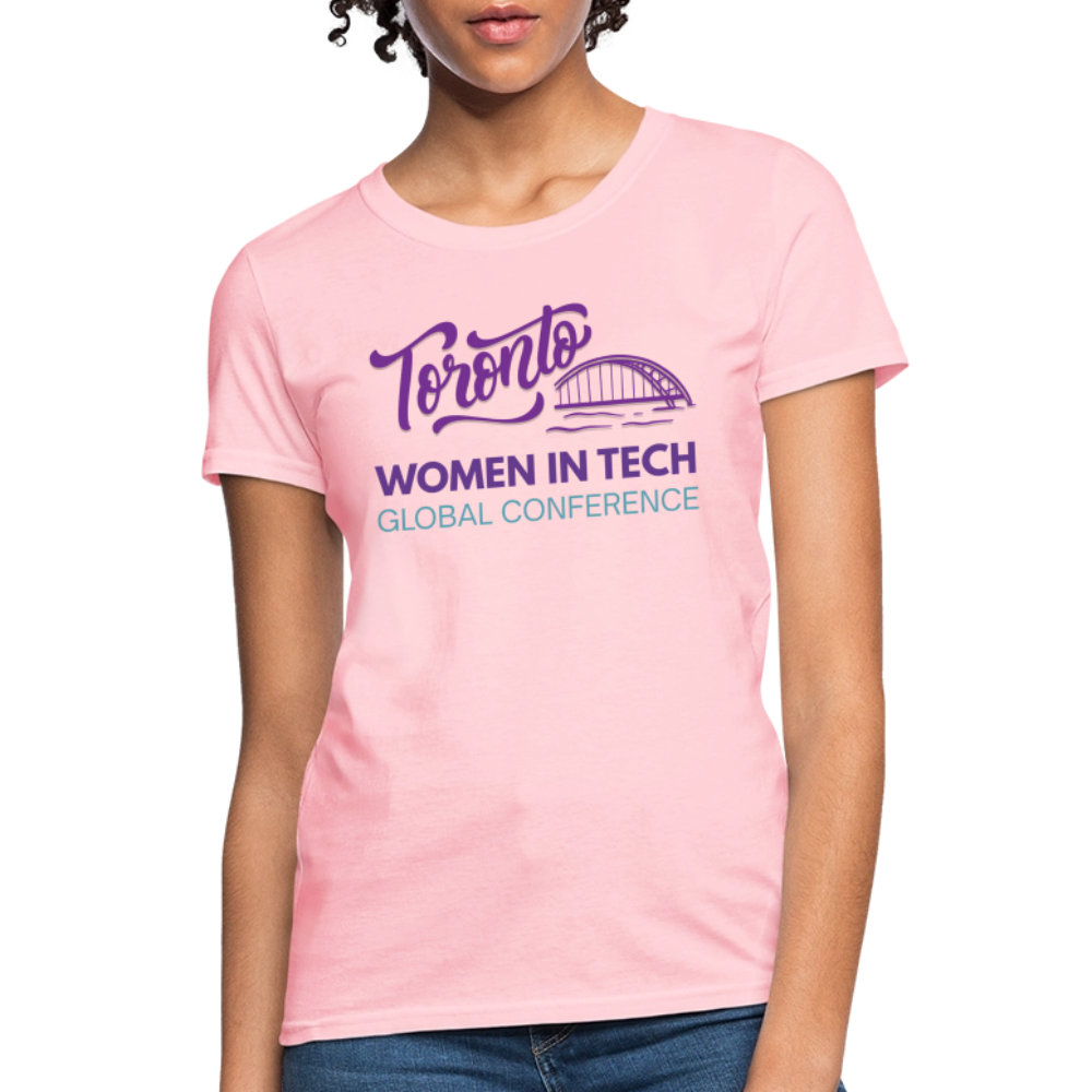 Women's T-Shirt - Women in Tech Global Conference Collection - pink