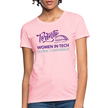 Women's T-Shirt - Women in Tech Global Conference Collection - pink
