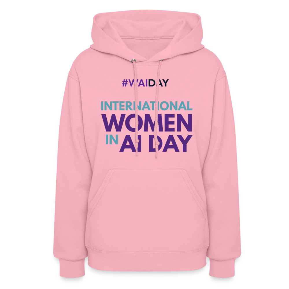 Women's Hoodie - Women In AI Day Edition - classic pink