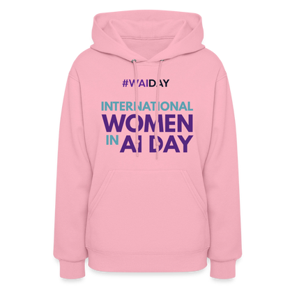 Women's Hoodie - Women In AI Day Edition - classic pink