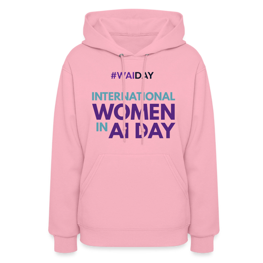 Women's Hoodie - Women In AI Day Edition - classic pink