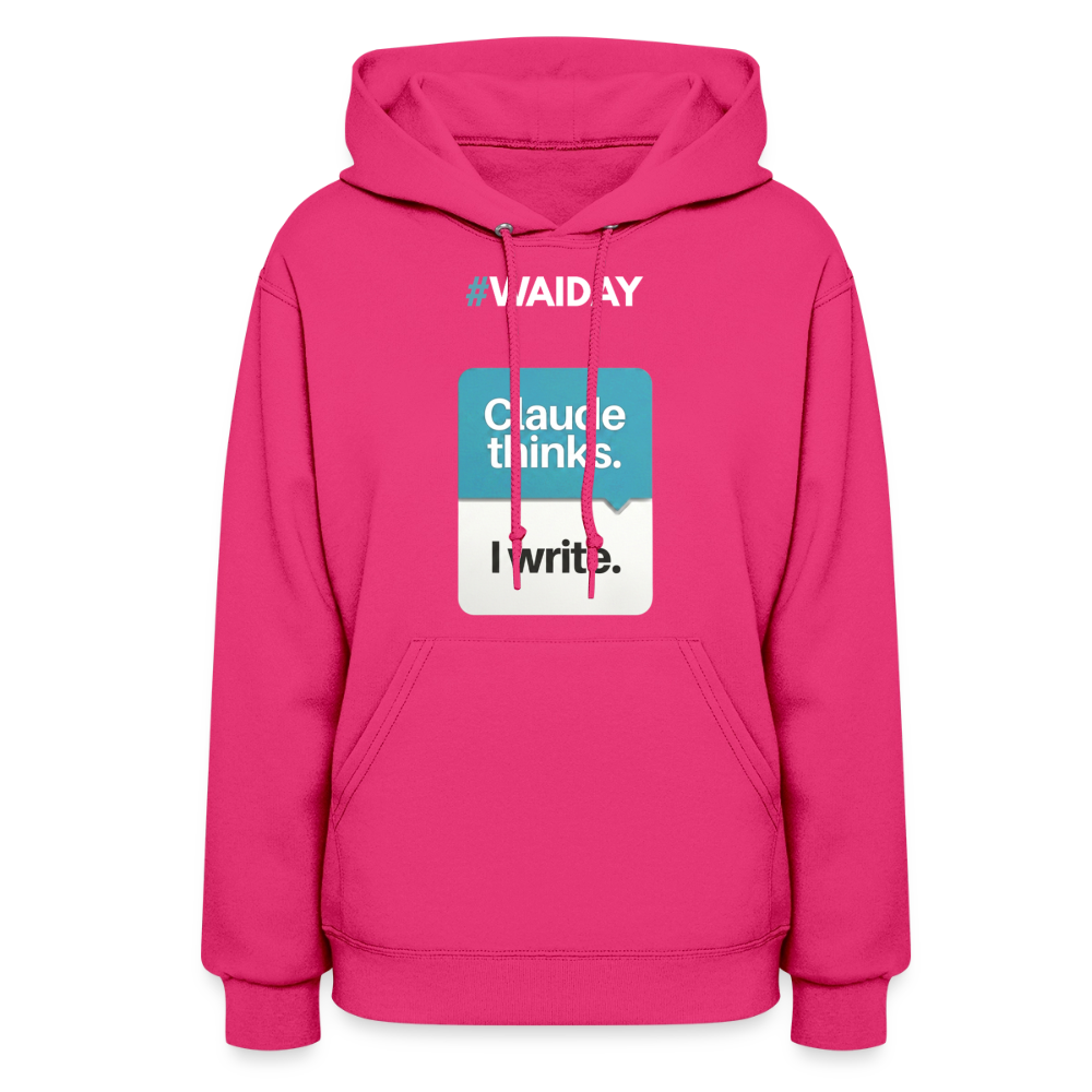 Women's Hoodie - Women In AI Day Edition - fuchsia