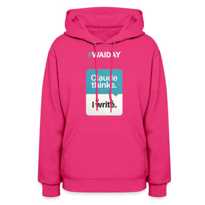 Women's Hoodie - Women In AI Day Edition - fuchsia
