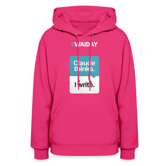 Women's Hoodie - Women In AI Day Edition - fuchsia