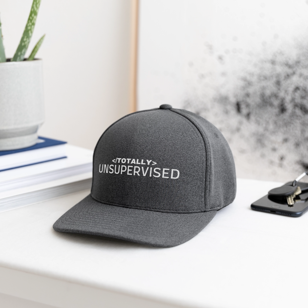 Flexfit  Melange Baseball Cap - Women In AI Day Edition - dark heather gray