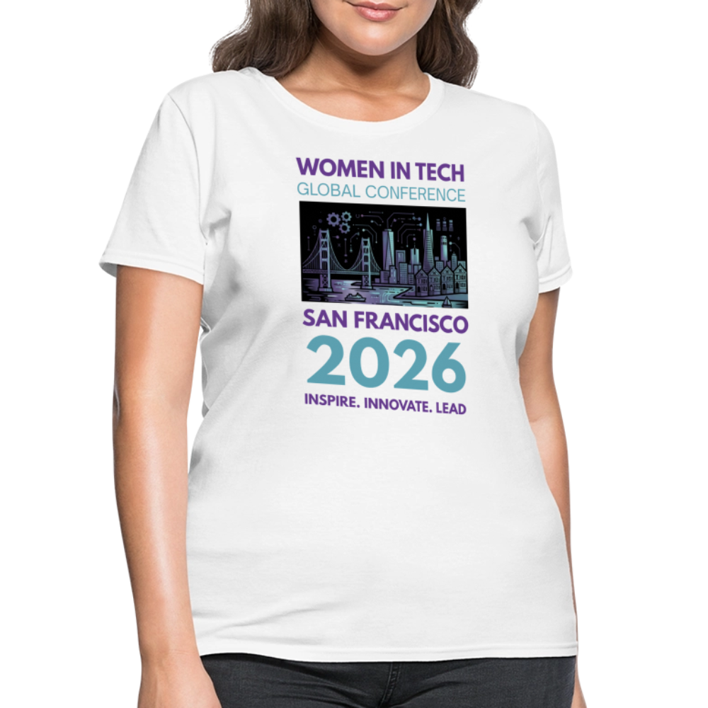 Women's T-Shirt - Women in Tech Global Conference Collection - white