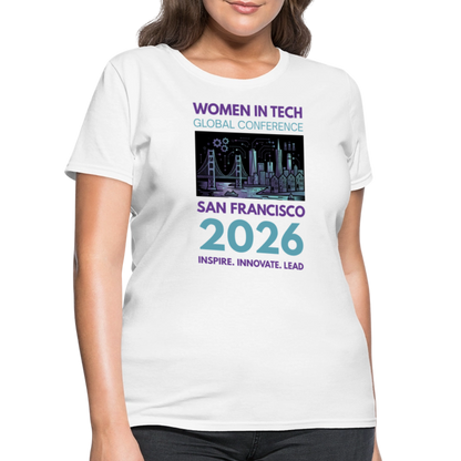 Women's T-Shirt - Women in Tech Global Conference Collection - white