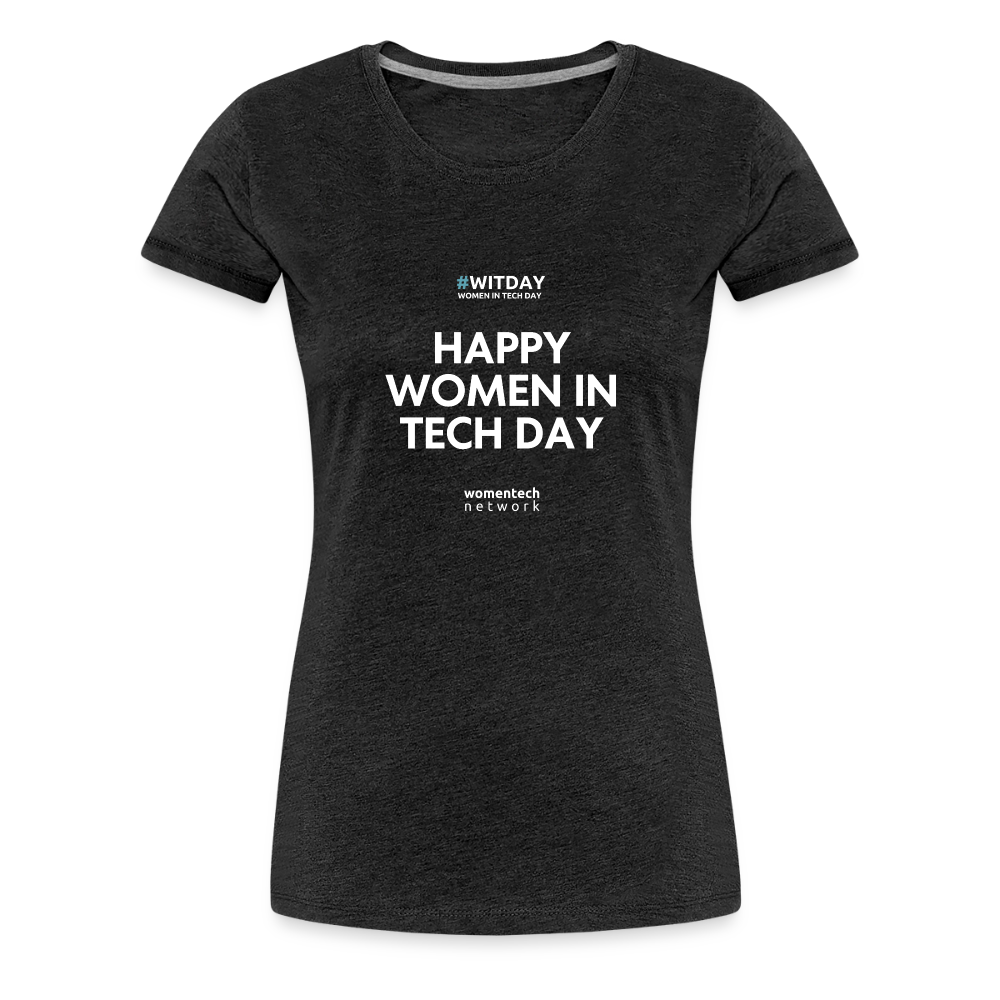 Women's Relaxed Fit T-Shirt - charcoal grey