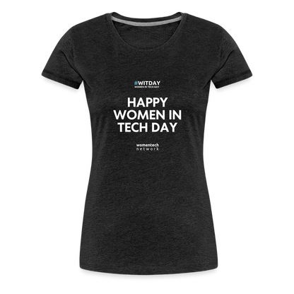 Women's Relaxed Fit T-Shirt - charcoal grey