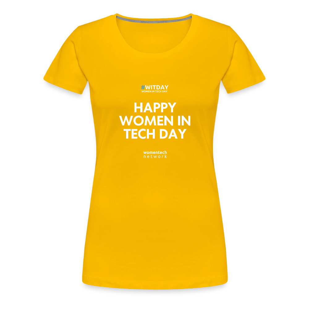 Women's Relaxed Fit T-Shirt - sun yellow