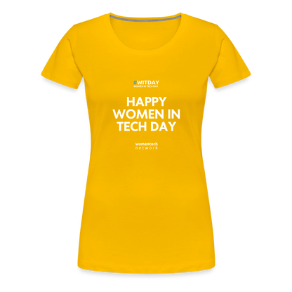 Women's Relaxed Fit T-Shirt - sun yellow