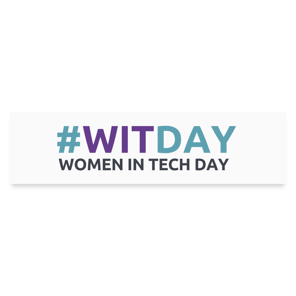 #WITDAY Bumper Sticker - white matte