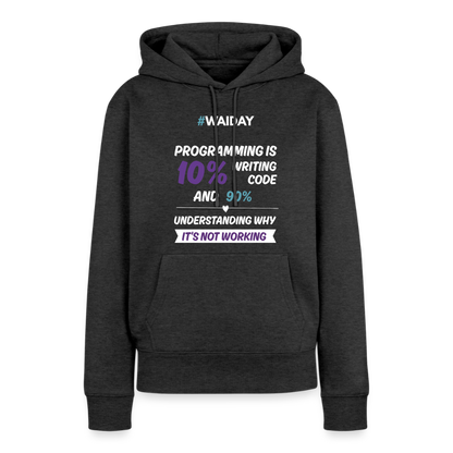 Women’s Premium Hoodie - Women In AI Day Edition - heather anthracite
