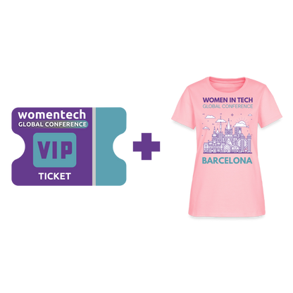 Global Conference VIP Ticket + Women's T-Shirt (Barcelona)