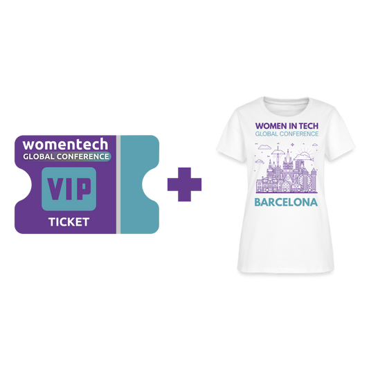 Global Conference VIP Ticket + Women's T-Shirt (Barcelona)