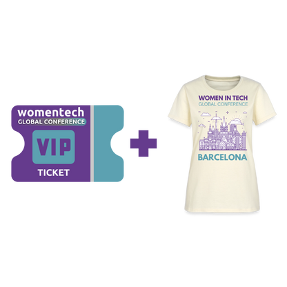 Global Conference VIP Ticket + Women's T-Shirt (Barcelona)