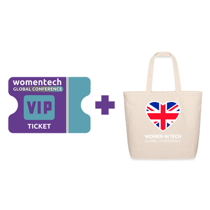 Global Conference VIP Ticket + Eco-Friendly Cotton Tote (London)